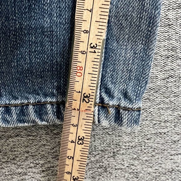 Calvin Klein Jeans Men's 34 Blue Straight Leg Medium Wash High Rise Denim - Picture 10 of 16